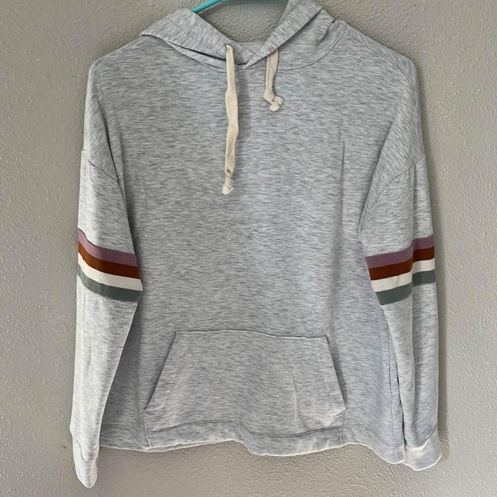 Madewell MWL superbrushed easygoing hoodie XS - Picture 2 of 4
